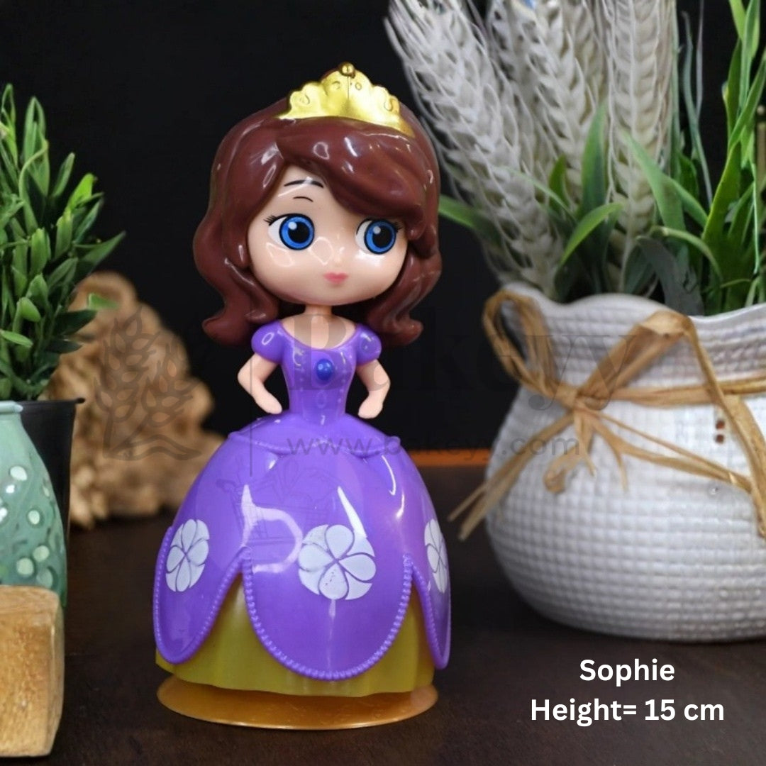 Princess-Themed Doll Toppers | 1 Piece
