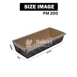 Eco-Friendly Rectangle Bake & Serve Tray – Paper-Based | Festive Design | Pack of 50