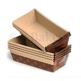 Eco-Friendly Rectangle Bake & Serve Tray – Paper-Based | Festive Design | Pack of 50