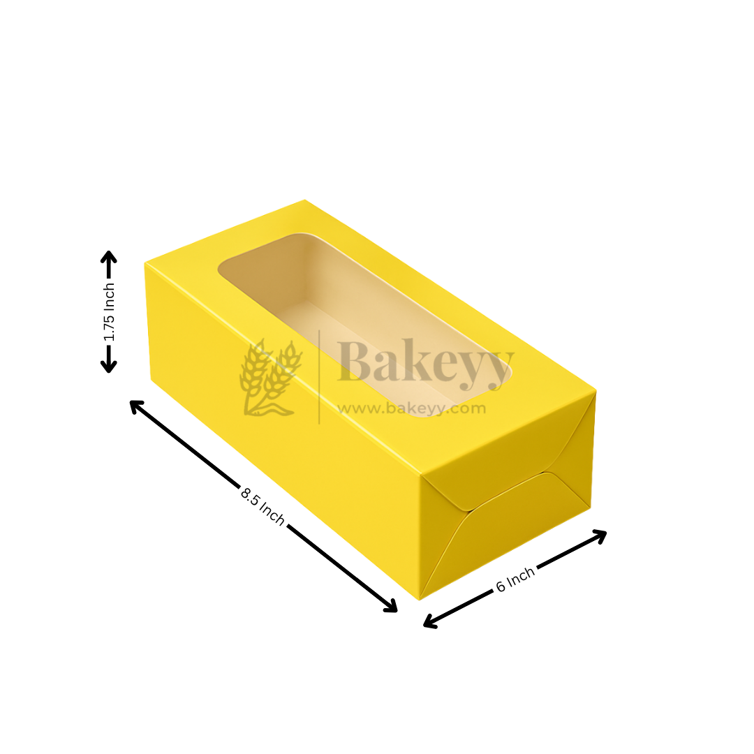 Coloured Brownie Boxes | Perfect for Brownies, Cookies | Pack of 10