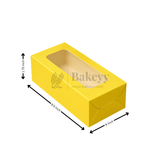 Coloured Brownie Boxes | Perfect for Brownies, Cookies | Pack of 10