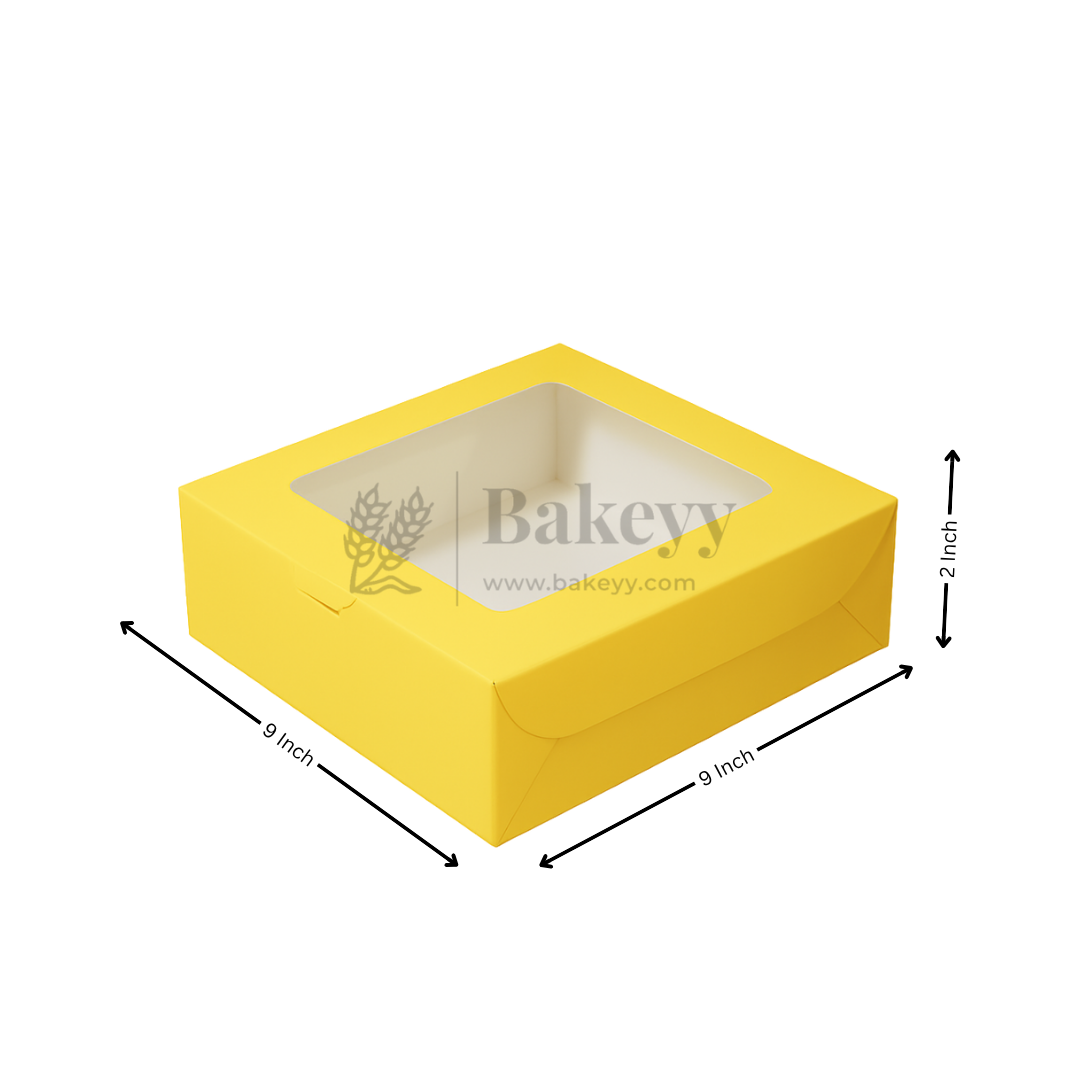 Coloured Brownie Boxes | Perfect for Brownies, Cookies | Pack of 10