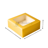 Coloured Brownie Boxes | Perfect for Brownies, Cookies | Pack of 10