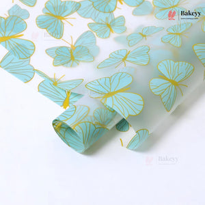 Butterfly Print Korean Bouquet Cover Sheet | Pack of 20
