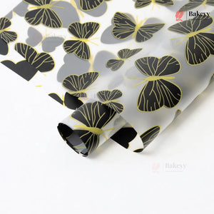 Butterfly Print Korean Bouquet Cover Sheet | Pack of 20