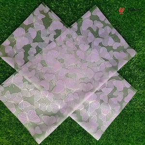 Butterfly Print Korean Bouquet Cover Sheet | Pack of 20