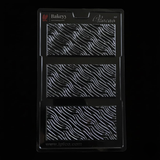 Mould 622 | Wavy Texture Chocolate Bar Mould | Baking Accessories | Plastic Chocolate Mould | Party Favor Mould | Pack of 1