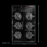 Mould 223 | Rose Flower Chocolate Mould | Baking Accessories | Party Favor Mould | Pack of 1