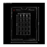 Mould 467 | Segmented Chocolate Bar Mould | Food-Grade Plastic Chocolate Mould | Pack of 1