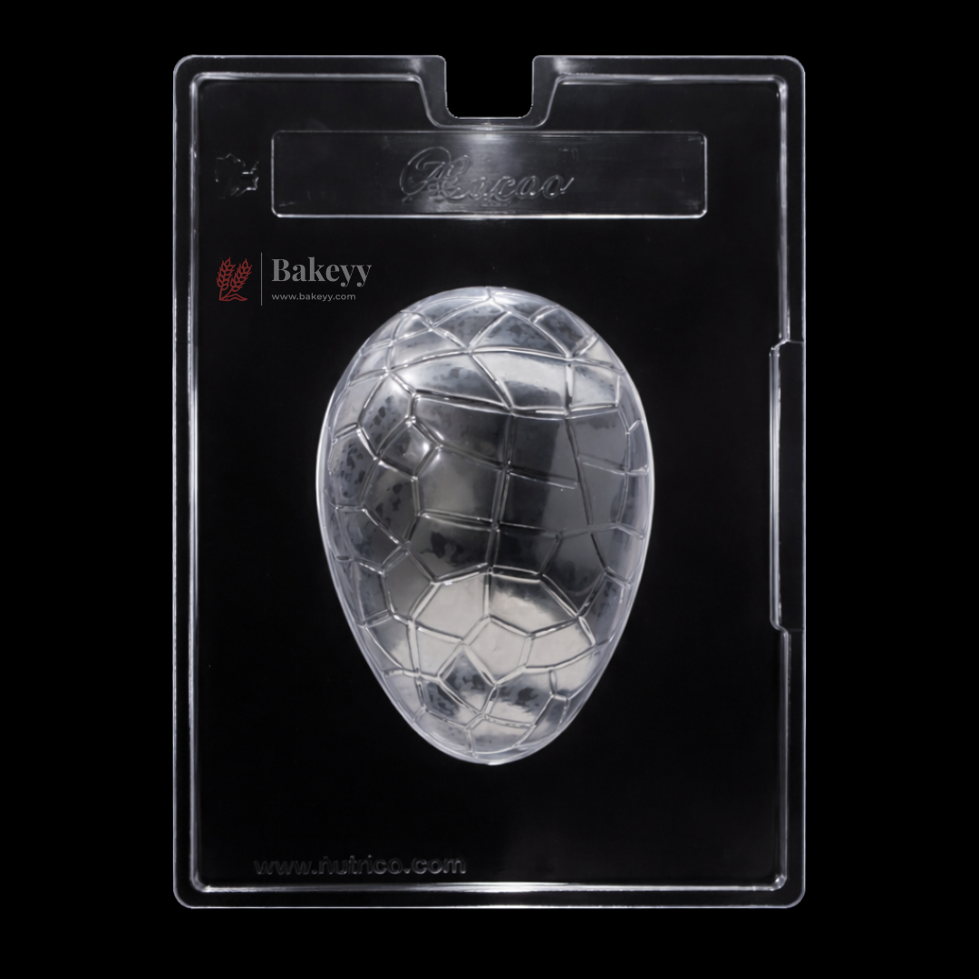 Mould 042 | Geometric Dragon Egg Chocolate Mould | Food-Grade Plastic Chocolate Mould | Pack of 1