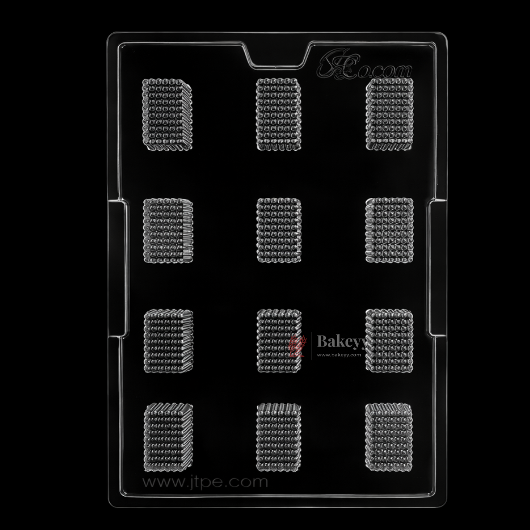 Mould 038 | Mini Brick Texture Chocolate Mould | Party Favor Mould | Pack of 1