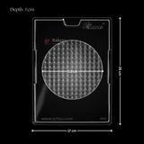 Mould 626 | Round Bubble Texture Chocolate Slab Mould | Pack of 1