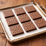 Mould 479 | Geometric Crystal Pattern Square Chocolate Mould | Food-Grade Plastic Chocolate Mould | Pack of 1