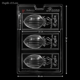  Happy Easter Chocolate Bar Plastic Mould 