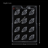 Mould 242 | Designer Lip Shape Chocolate Mould | Food-Grade Plastic Chocolate Mould | Pack of 1