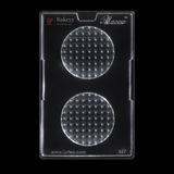 Mould 627 | Bubble Texture Round Chocolate Mould | Food-Grade Plastic Chocolate Mould | Pack of 1