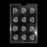 Mould 300 | Double-Curve 3D Heart Chocolate Mould | Decorative Chocolate Making Mould | Pack of 1