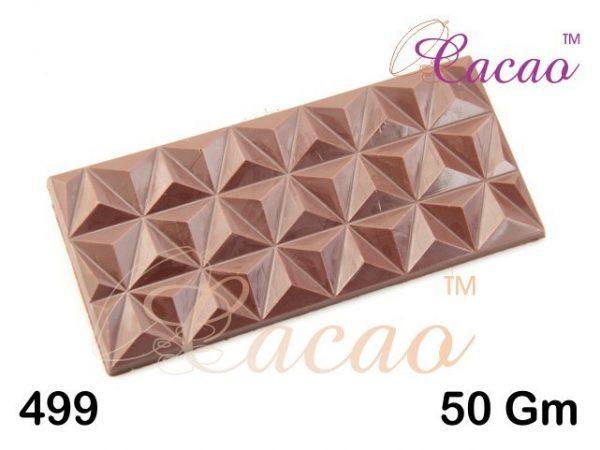 Chocolate Bar Mould | Mould No 499 - Bakeyy.com - India - Chocolate Bar Mould | Mould No 499 - Default Title