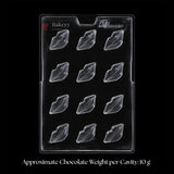 Mould 242 | Designer Lip Shape Chocolate Mould | 12 Cavity | Pack of 1