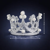 Luxury Plastic Crown Topper | Premium Cake Decoration | 1 Piece - Bakeyy.com - India - Luxury Plastic Crown Topper | Premium Cake Decoration | 1 Piece - Design 10 70.00