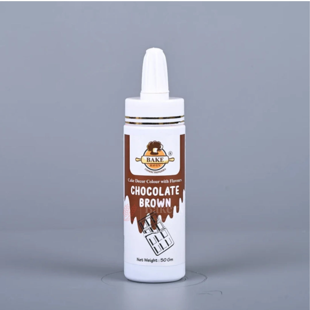Chocolate Brown- Bake Haven Edible Puff/Dust Colour - 50 gram
