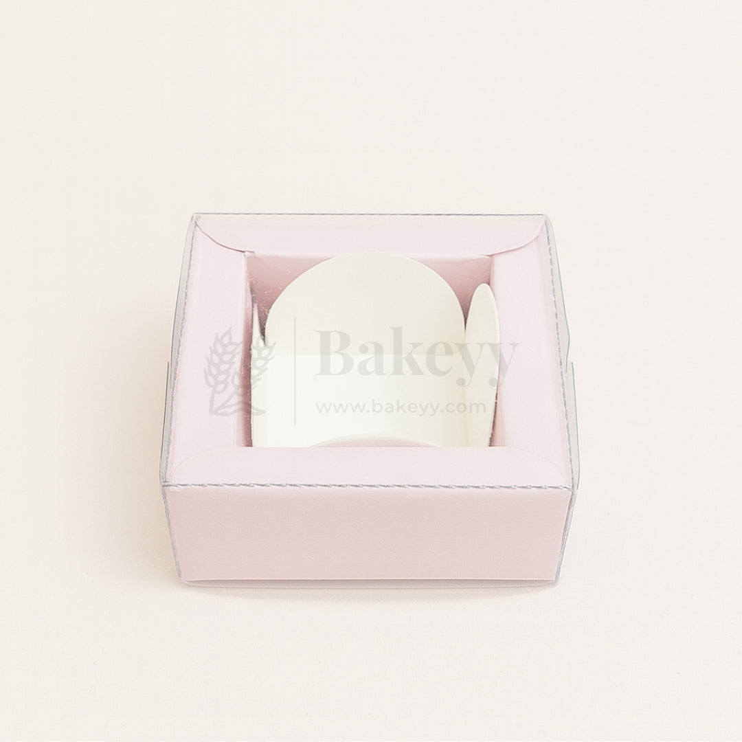 1 Cavity Chocolate Box| Pink Colour Cavity Box| Pack of 100