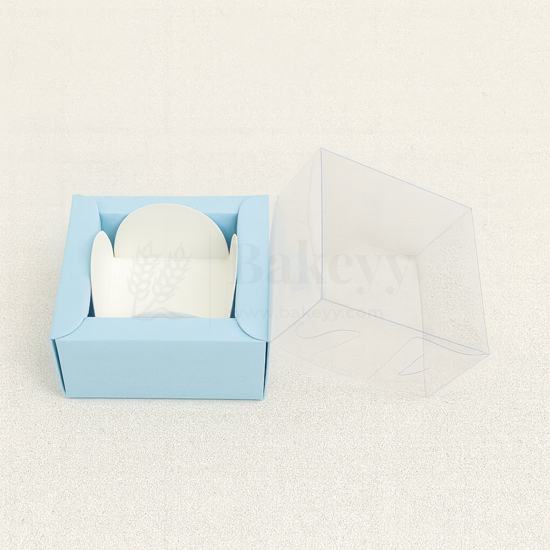 1 Cavity Chocolate Box| Blue Colour Cavity Box| Pack of 100