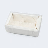 2 Cavity Chocolate Box| White Colour Cavity Box| Pack of 100