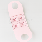 4 Jar Holder with Handle-Pink | Pack of 10