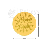 Happy Diwali Cut Out Topper D2 | Pack of 1