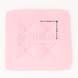4 Jar Holder with Handle-Pink | Pack of 10