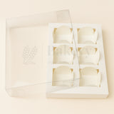 11x16Cm | 6 Cavity Chocolate/ Sweet Box| Diwali Gift Box| Multipurpose Box| Pack of 25