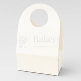 4 Jar Holder with Handle-White| Pack of 10