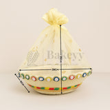 Large Fancy Net Basket | Hamper Basket | 28x8 cm| 1 Piece
