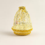 Large | Gold Round Decorative Net Basket | Hamper Basket | Pack of 1