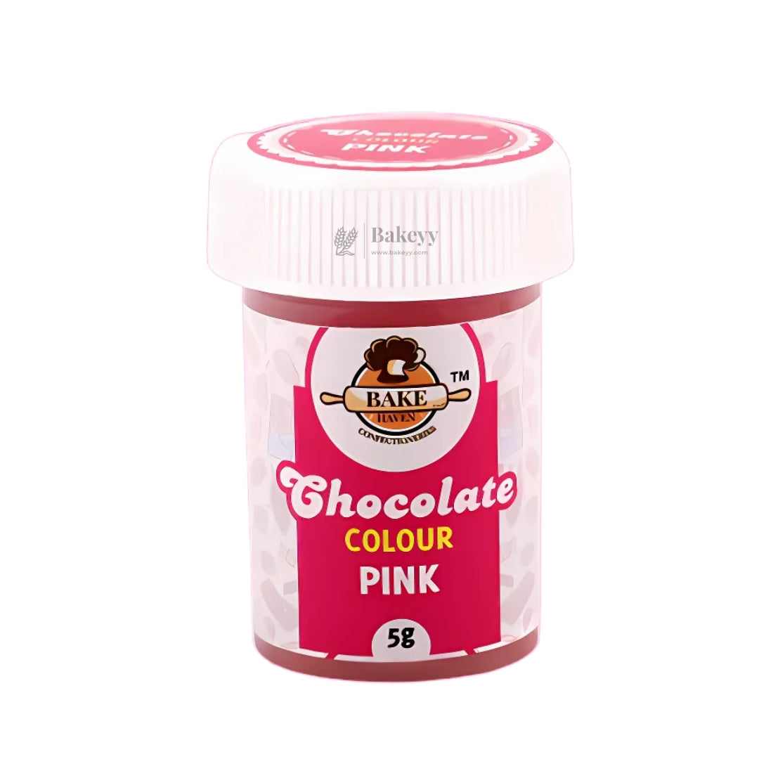 BakeHaven Chocolate Colour- Pink| 5 Gram