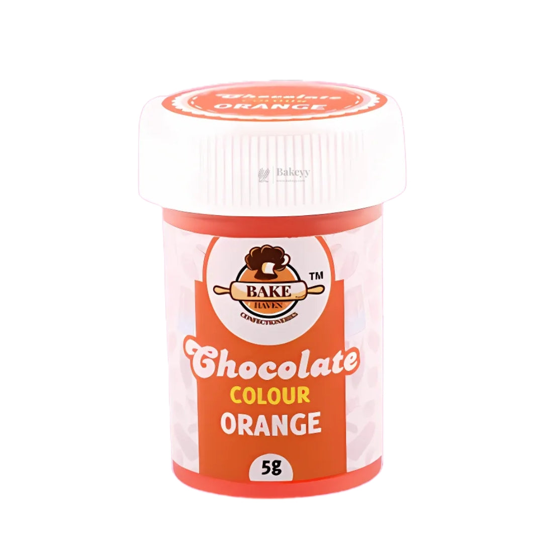 BakeHaven Chocolate Colour- Orange| 5 Gram
