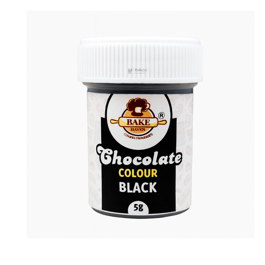 BakeHaven Chocolate Colour- Black| 5 Gram