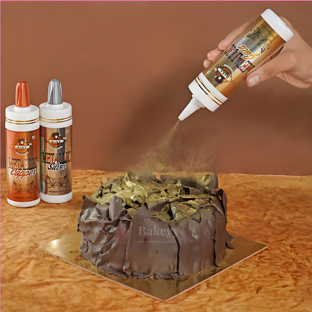 Metallic Copper- Bake Haven Edible Puff/Dust Colour - 25 gram