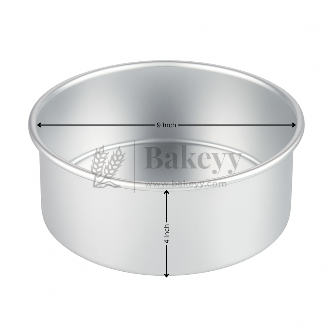 Aluminum Round Cake Pan | Perfect for Baking| Pack Of 1