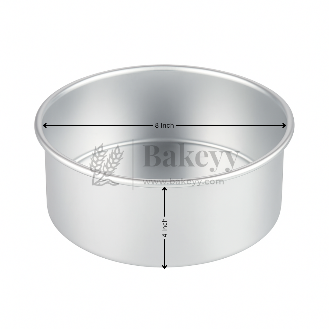 Aluminum Round Cake Pan | Perfect for Baking| Pack Of 1