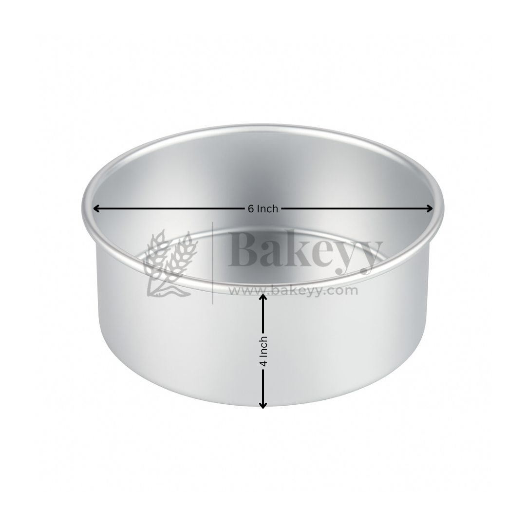 Aluminum Round Cake Pan | Perfect for Baking| Pack Of 1