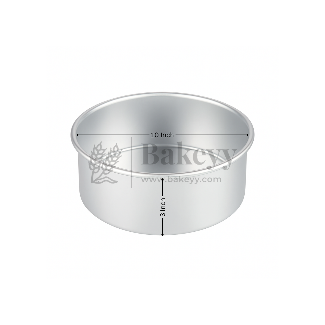 Aluminum Round Cake Pan | Perfect for Baking| Pack Of 1