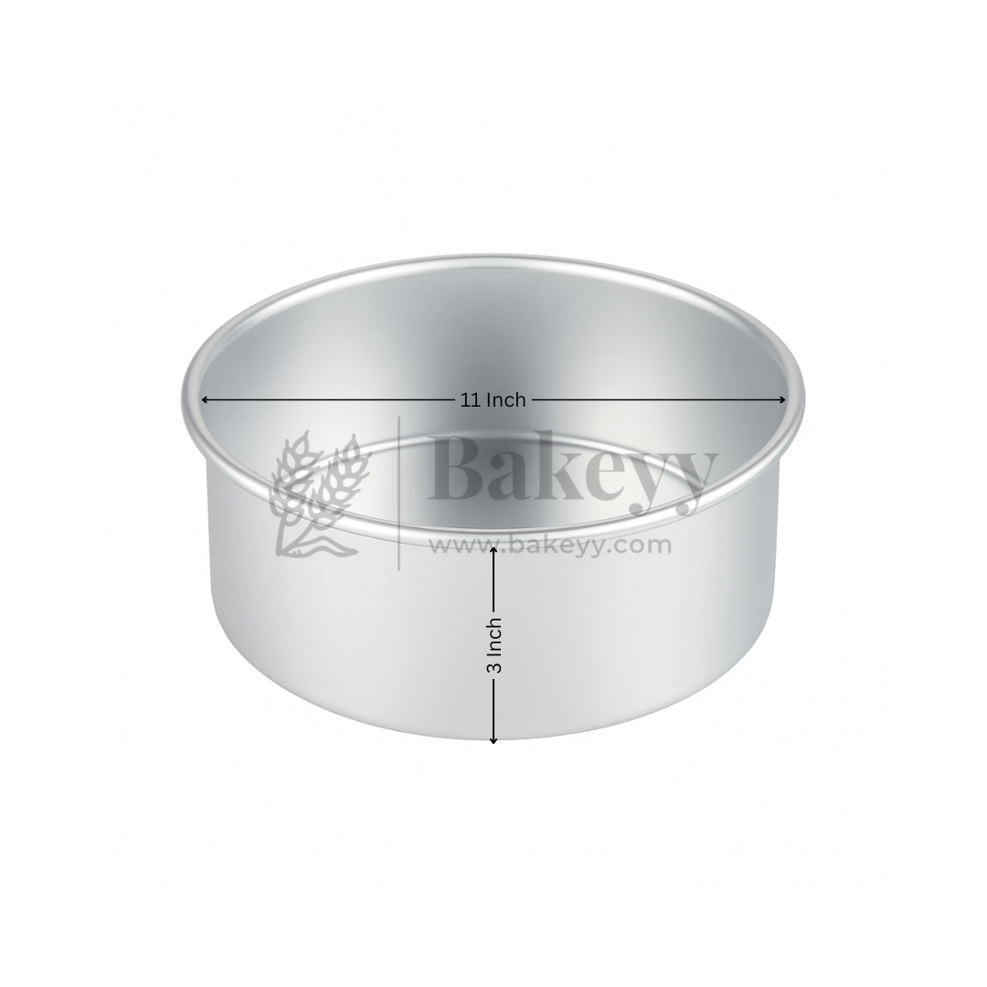 Aluminum Round Cake Pan | Perfect for Baking| Pack Of 1