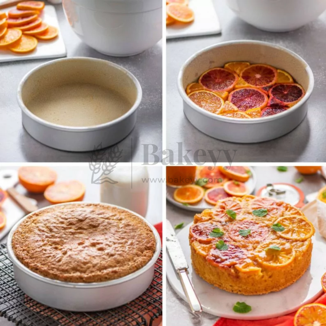 Aluminum Round Cake Pan | Perfect for Baking| Pack Of 1