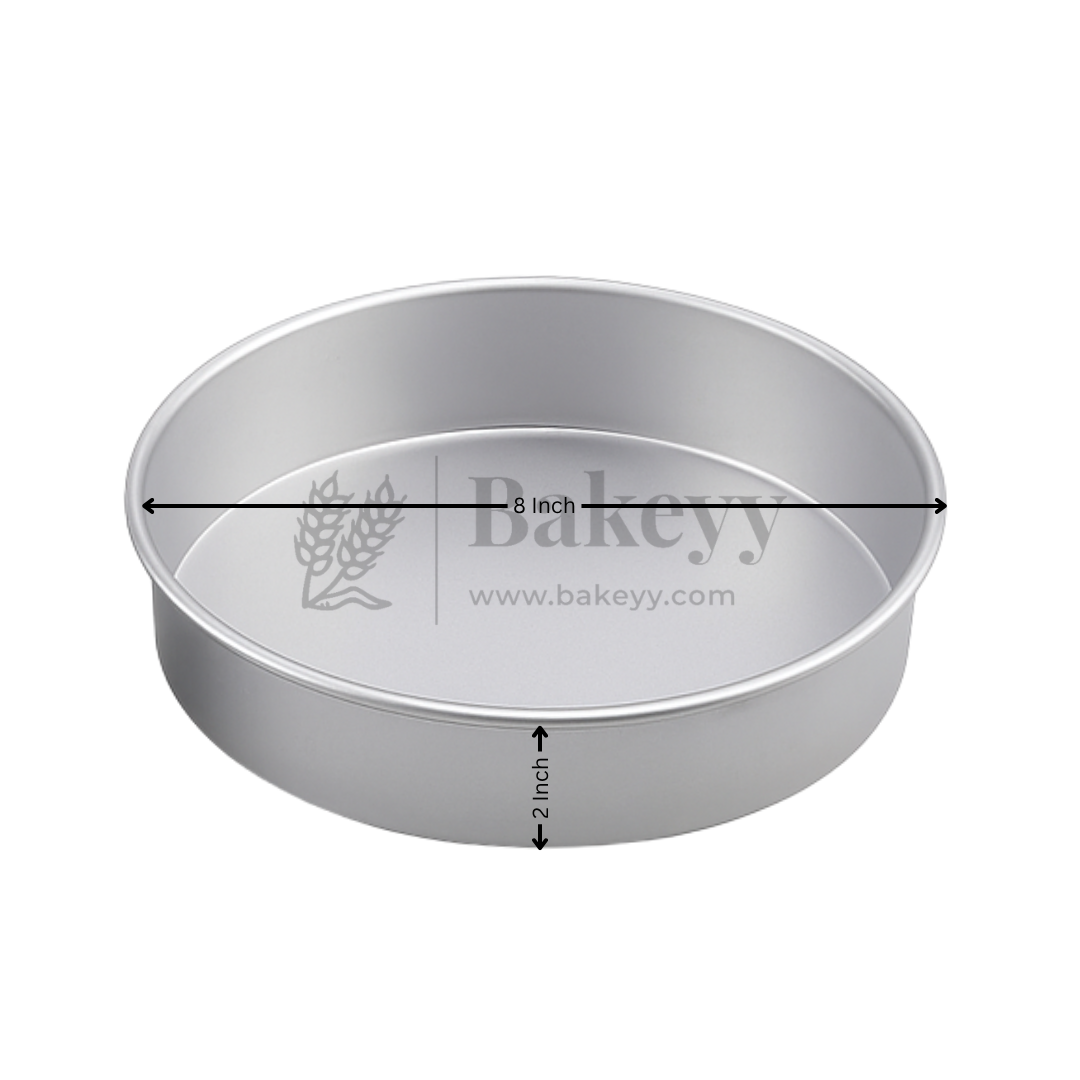 Aluminum Round Cake Pan | Perfect for Baking| Pack Of 1