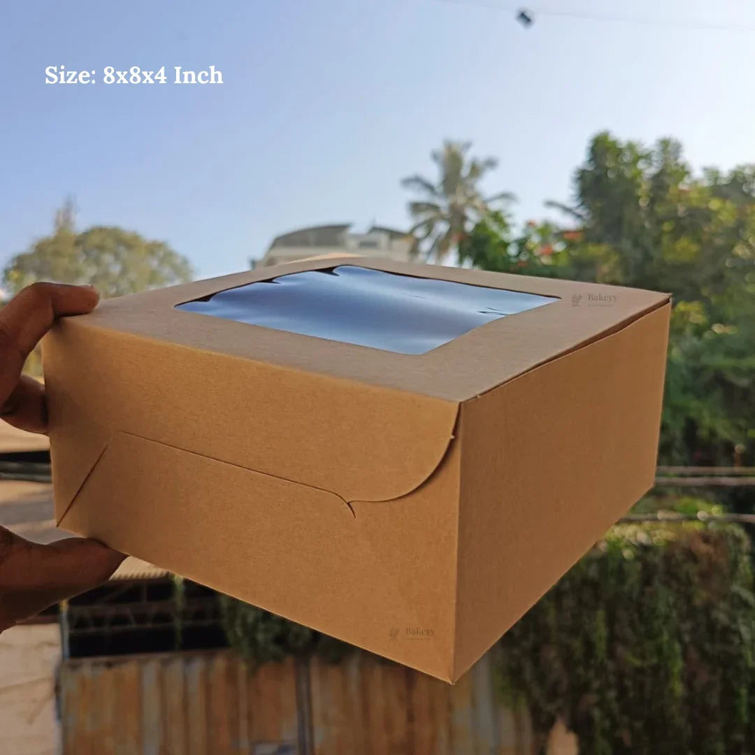 Cake_Box_With_Flower_Top_Window_Blue_Color_ITC_Back_Box_15 - Bakeyy.com