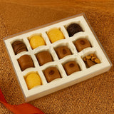 17x22Cm | 12 Cavity Chocolate/ Sweet Box| Diwali Gift Box| Multipurpose Box| Pack of 25