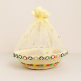 Large Fancy Net Basket | Hamper Basket | 28x8 cm| 1 Piece