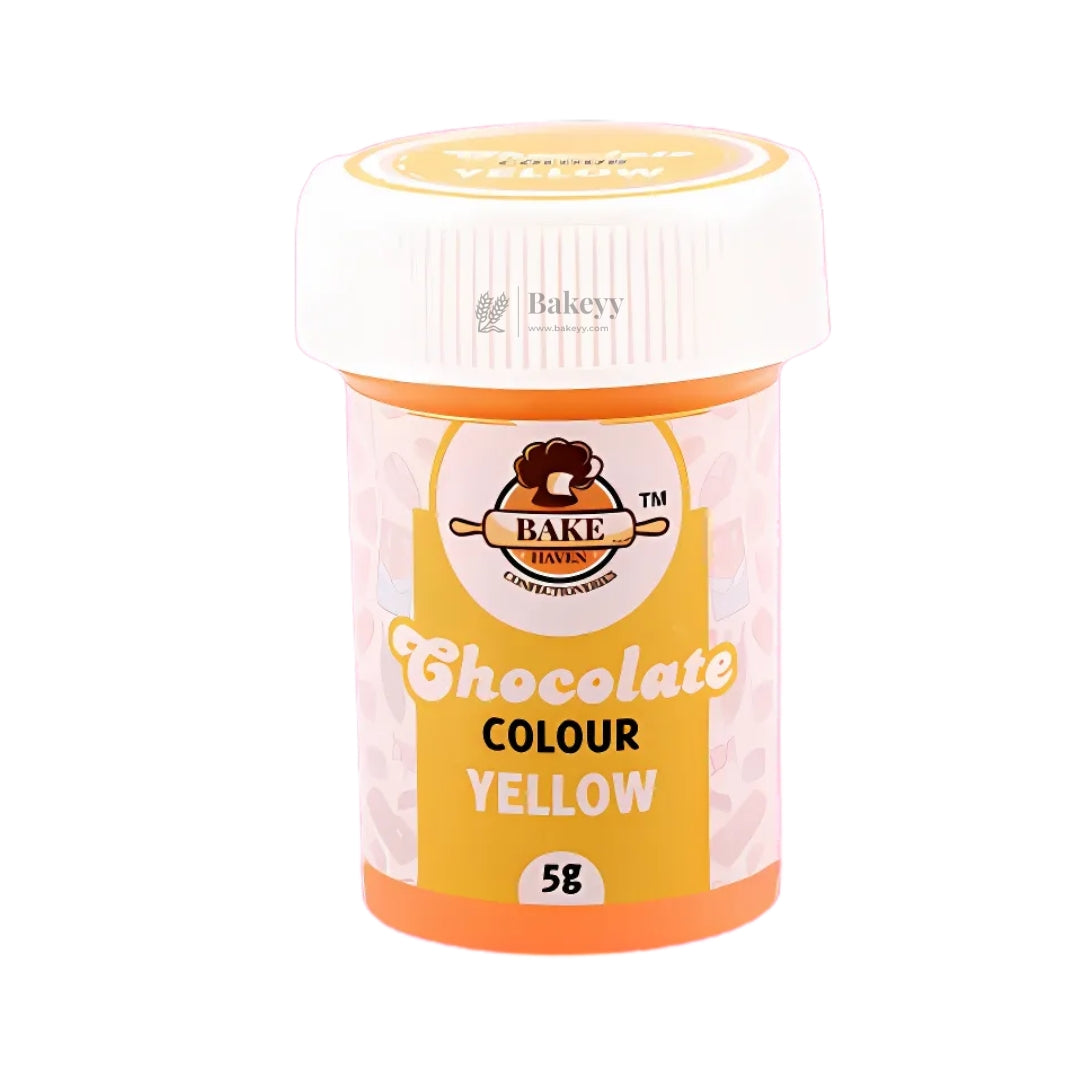 BakeHaven Chocolate Colour- Yellow| 5 Gram